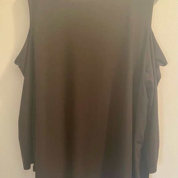 Black cold shoulder top 18/20 - Picture 4 of 6